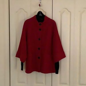 Rudy Rd jacket with black leather buttons